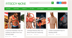 Desktop Screenshot of fitbodyzone.com